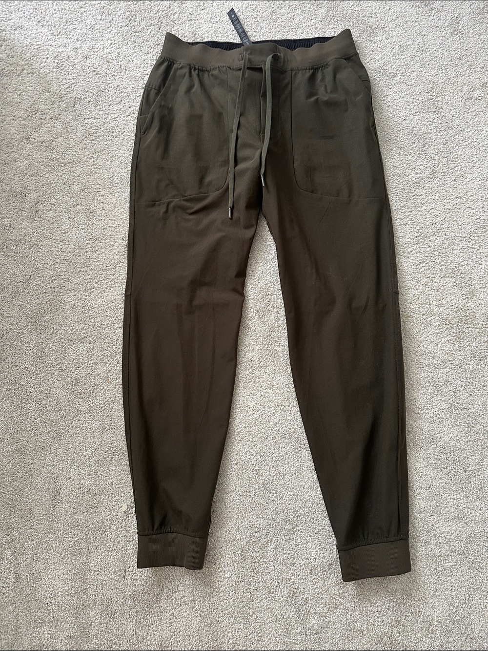 lululemon athletica Men's Olive Drawstring Joggers